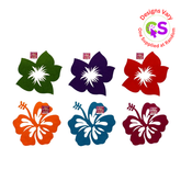 14.5" ASSORTED FELT FLORAL WALL DECORATION